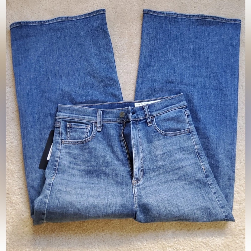 Rag and Bone Serens Crop Wide Leg
Denim jeans Sz 28 - Picture 5 of 5